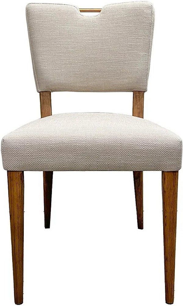 LH Home Notting Hi Luella Brown/Manchester Beige Dining Side Chair-3