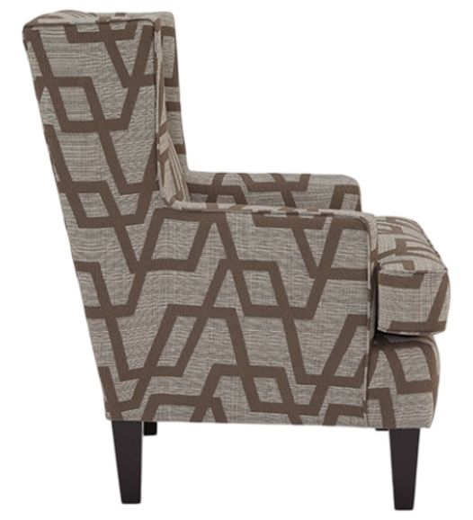Best® Home Furnishings Customizable Field & Stream Home Sterling Wing Back Chair with Espresso Legs-2
