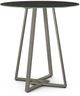 Amisco Customizable Dirk 39" Black Italian Porcelain Bar Table-0