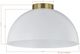 Forty West Chanel Brass Semi-Flush Mount Lighting-1