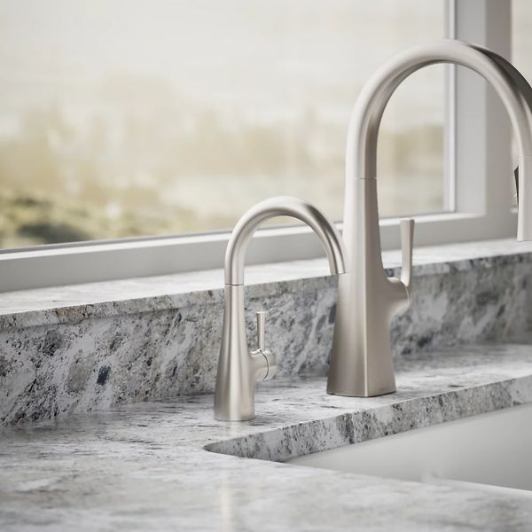 KOHLER® Vibrant Stainless Transitional Beverage Faucet-1