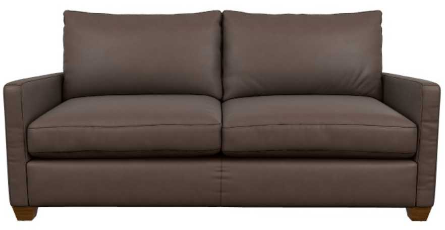 La-Z-Boy® Wilmette Cognac Leather Sofa| Langlois Furniture