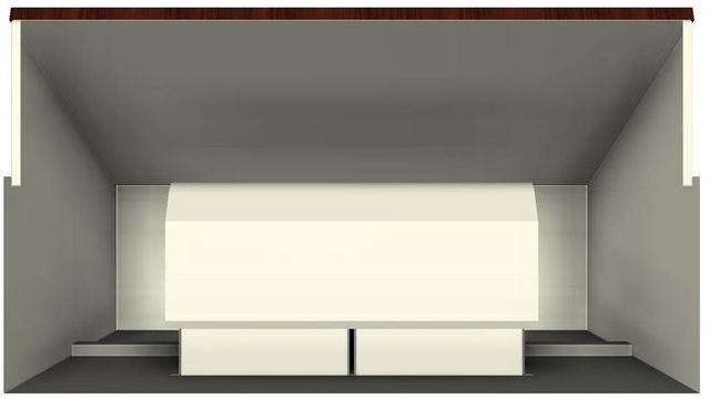 Vent-A-Hood® 36" Biscuit Tilt-Out Wall Mounted Range Hood-3