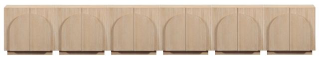Meridian Furniture Navona 6-Piece Natural Oak Sideboard Set-1