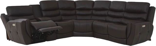 Palliser® Furniture Customizable Gavin 6-Piece Power Reclining Curved Sectional -0