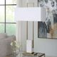 Uttermost® Column Gold/White Table Lamp-1