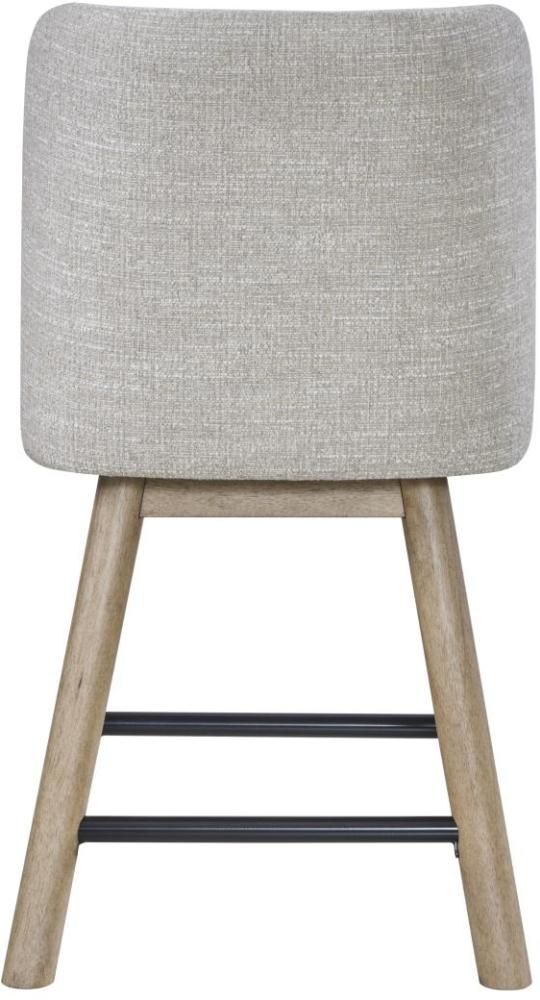 Bernards Pagosa Beige Swivel Counter Stool-3