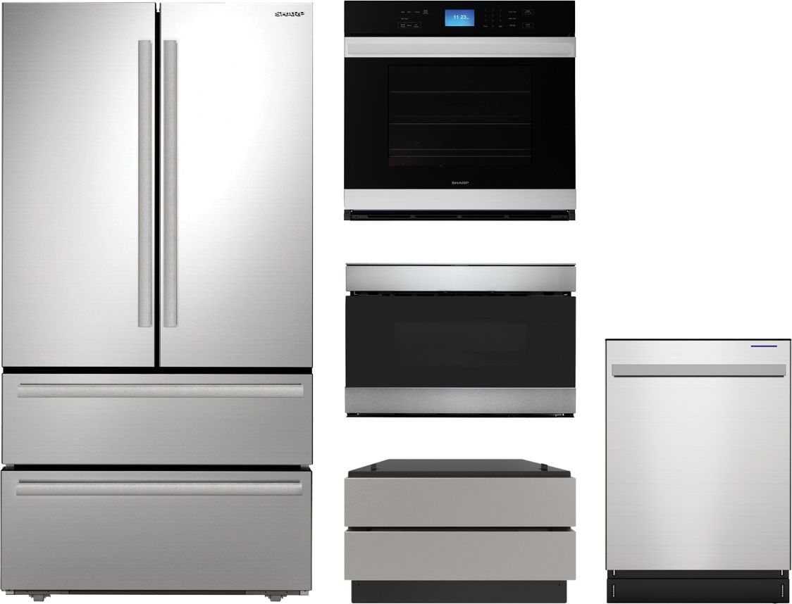 Sharp Built-In Wall Oven Kitchen Package