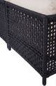 Braxton Culler Bayside 5-Piece Beige/Black Aluminum/Fabric Outdoor Modular Sectional-1