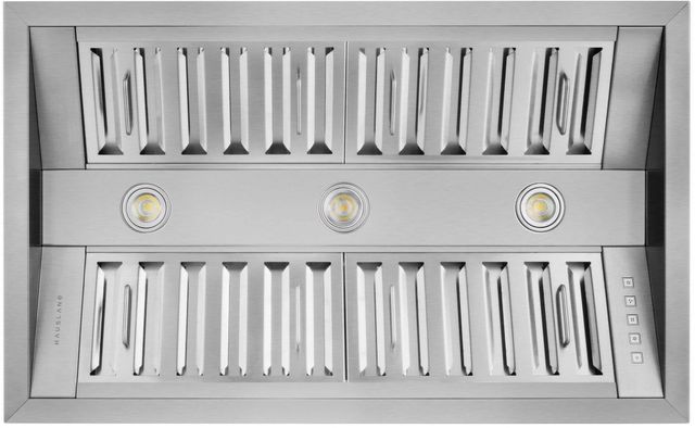 Hauslane 40" Stainless Steel Convertible Insert Range Hood with Low Noise Operation-0