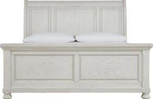 Signature Design by Ashley® Robbinsdale Antique White Queen Sleigh Bed