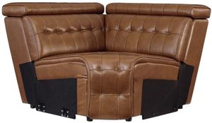 Signature Design by Ashley® Temmpton Chocolate Wedge with Manual Headrest