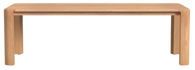 Sunset West Natural Teak Rectangular Outdoor Dining Table-1
