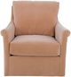 Fairfield® Customizable Pelle Provisions Olivia Swivel Glider Chair-2