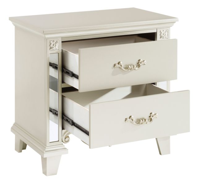 Mazin Furniture Ever Champagne Nightstand-2