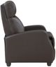 Homelegance® Greenfield Dark Brown Push Back Reclining Chair-3