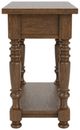Riverside Furniture Eastlake Whiskey Oak Chairside Table-4