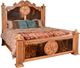 Horizon Home® Hill Country Cowhide Brown King Panel Bed-0