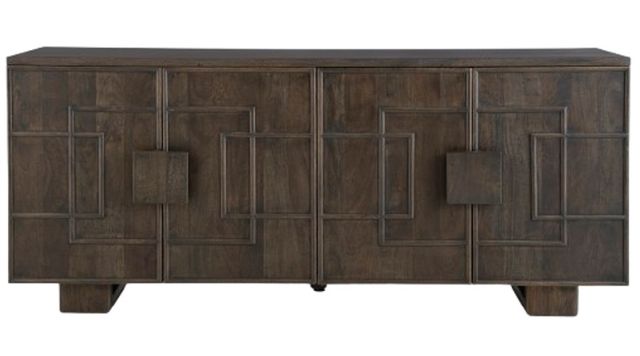 Signature Design by Ashley® Cato Dark Brown Accent Cabinet-1