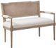 Olliix by Madison Park Beige/Reclaimed Natural Willshire Settee Loveseat-1