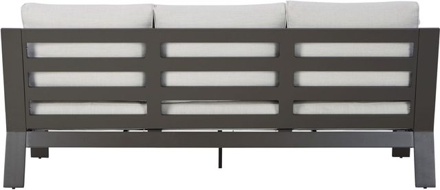 Signature Design by Ashley® Tropicava Taupe/White Outdoor Sofa-1