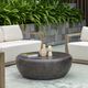 Uttermost® Jones Dark Stone Indoor-Outdoor Coffee Table-1