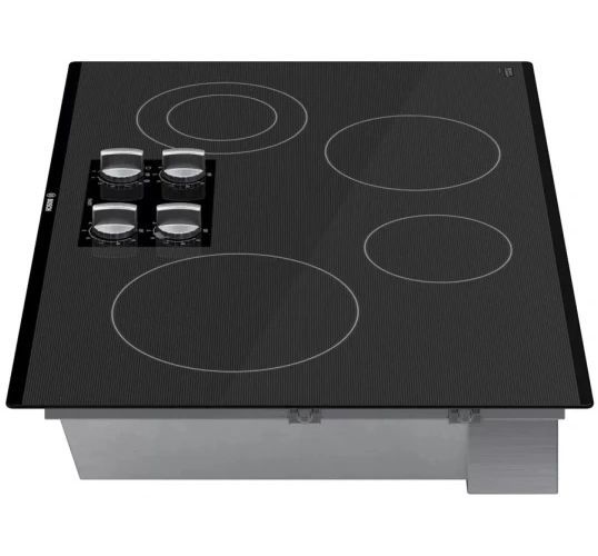Bosch® 500 Series 30" Black Electric Cooktop without Frame-1