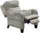 Design2Recline Prestige Brown/Tan Power Recliner-1