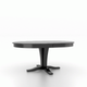 Canadel Customizable Gourmet VR Pedestal Dining Table-4