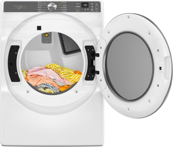 Whirlpool® 6 Series 7.4 Cu. Ft. White Front Load Electric Dryer -7