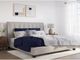 Modus Furniture Madera Putty Full Upholstered Platform Bed-1