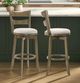 Armen Living Blair Creamy Neutral/Wheat Swivel Counter Stool-1
