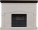 Vintage Furniture Noah Brown/White Accent Mantle-3