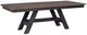 Liberty Furniture Lawson Weathered Gray Dining Table with Brown Base-1