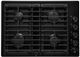 JennAir® 30” Black Natural Gas Downdraft Cooktop-2