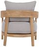 Bramble Raleigh Natural/Sand Cream Fabric/Teak Outdoor Chair-4