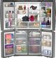 GE Profile™ 36 in. 22.9 Cu. Ft. Fingerprint Resistant Stainless Steel Counter Depth Quad French Door Refrigerator with Dual-Dispense AutoFill Pitcher-3
