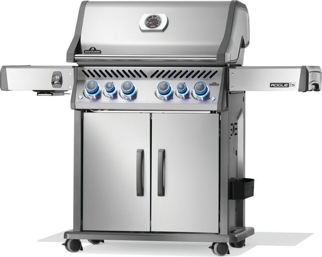 Napoleon Rogue® PRO-S 6-Burner Stainless Steel Freestanding Liquid Propane Grill-3