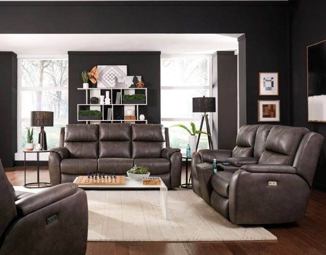Southern Motion™ Customizable Marquis Double Power Reclining Sofa with Headrest -1