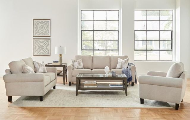 Coaster® Nadine 2-Piece Oatmeal Living Room Set-2