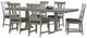 Liberty Furniture Hallendale 7-Piece Gravel/Gravel Wash Dining Table Set-0