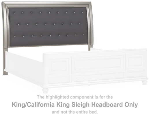 Signature Design by Ashley® Coralayne Silver King/California King Sleigh Headboard-0