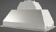 Fulgor Milano Sofia 600 Series 34" Stainless Steel Professional Insert Hood-2