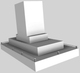 Vent-A-Hood® 54" White Contemporary Island Range Hood-5