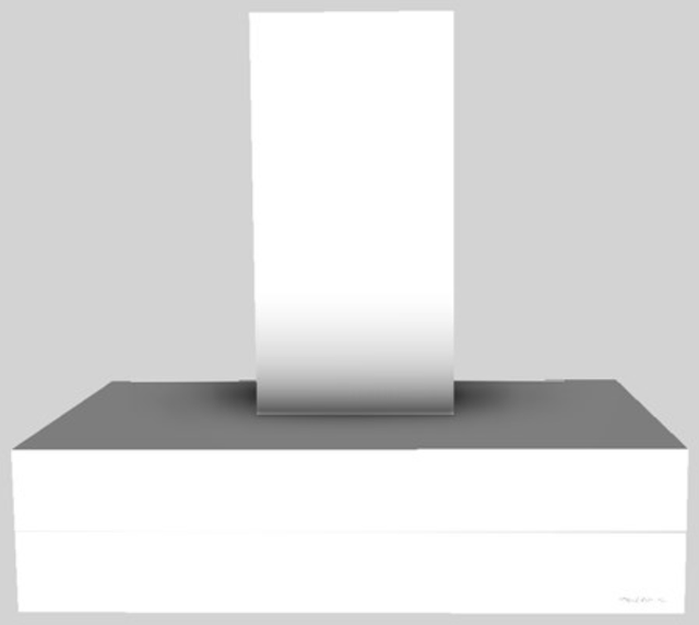 Vent-A-Hood® 36" White Wall Mounted Range Hood-0