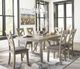 Signature Design by Ashley® Aldwin 7-Piece Gray Dining Table Set-3
