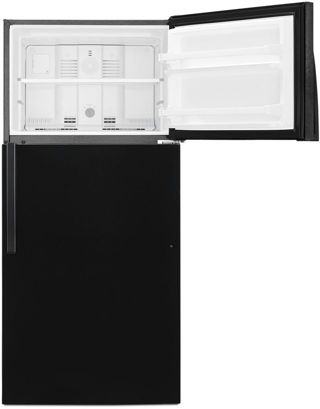 Whirlpool® 28 in. 14.3 Cu. Ft. Black Top Freezer Refrigerator-2