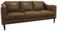 Luke Home Ava Bomber Tan Sofa-0