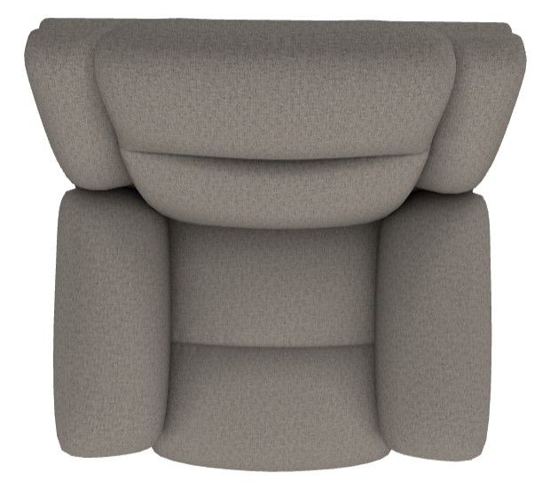 La-Z-Boy® Joel Pewter Power Wall Recliner with Headrest and Lumbar-4