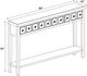 Powell® Sadie Teal Console Table-2